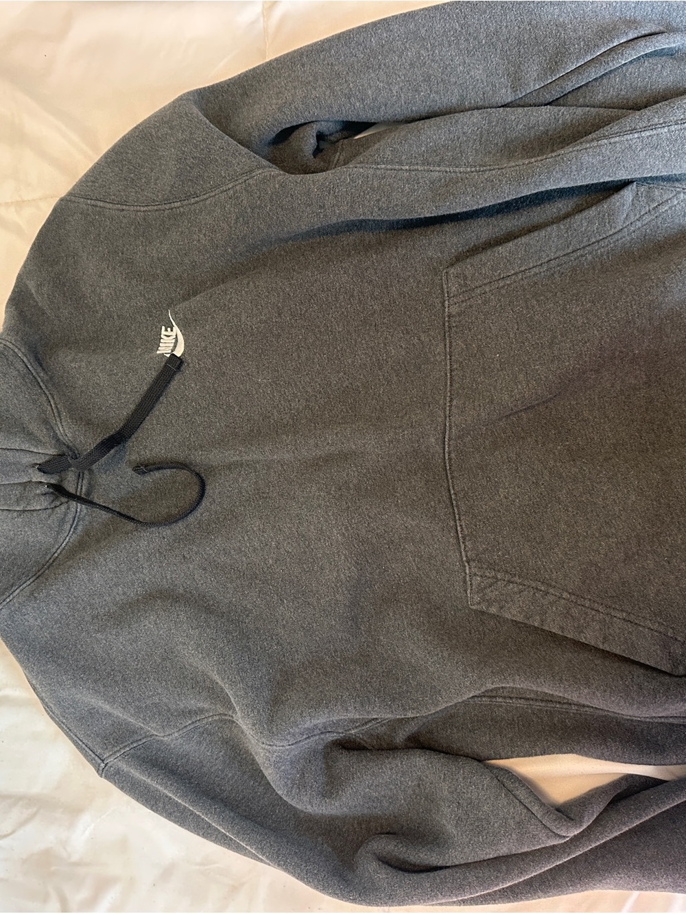 Nike Men’s Dark Gray Pullover Hoodie